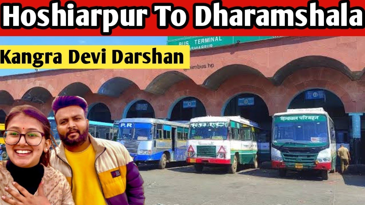 Hoshiarpur to Dharamshala bus | Kangra Devi | @Hoshiarpur.Blogger