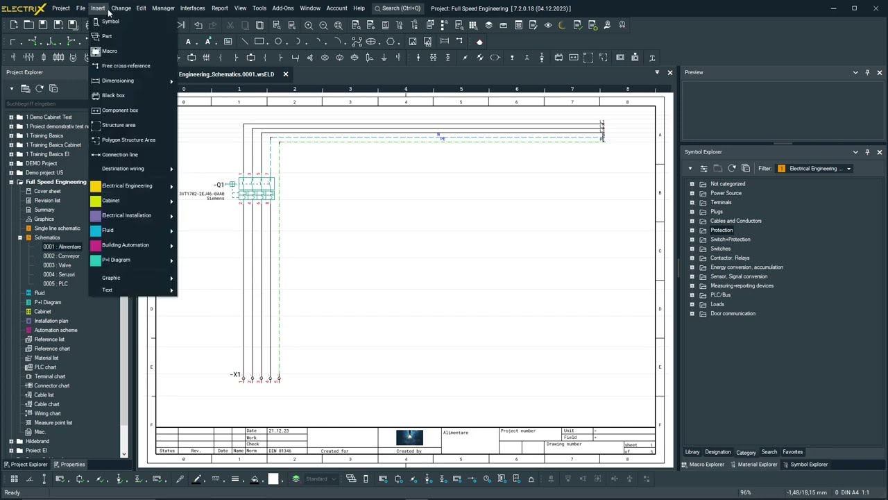 WSCAD Tutorial 1: Desenarea schemelor electrice cu WSCAD ELECTRIX