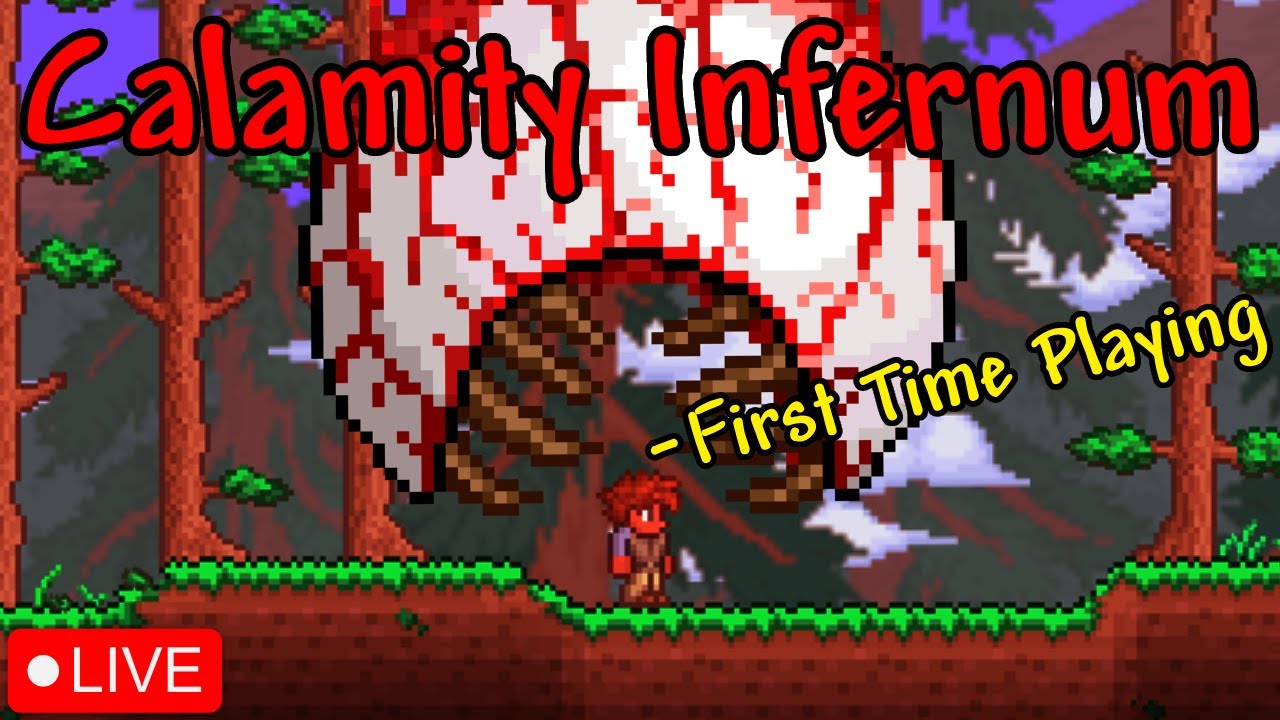 Terraria - Beating Calamity Infernum For My First Time (Day 4)