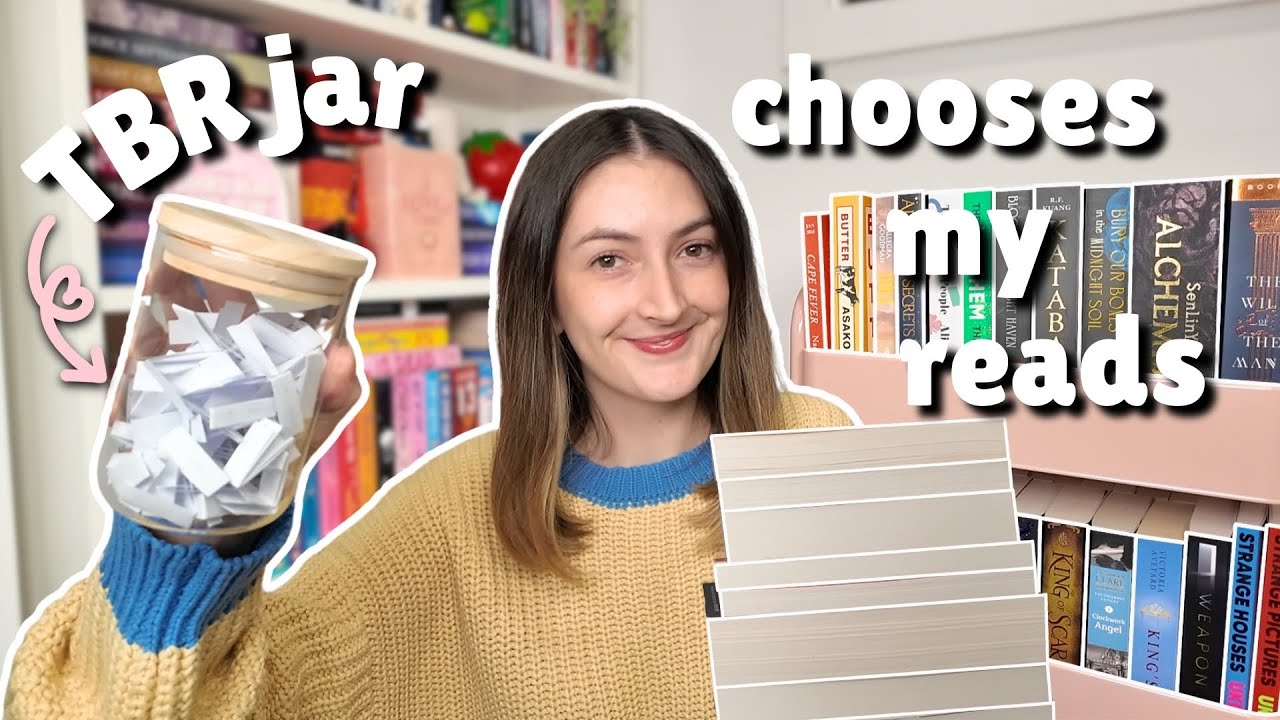 TBR prompt jar chooses my February reads! 📚💖 *my longest tbr ever*