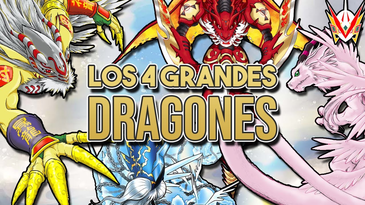 Los 4 Grandes Dragones De Digimon