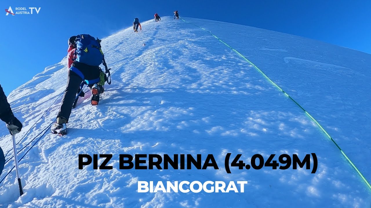 Piz Bernina (4.049m) über Biancograt