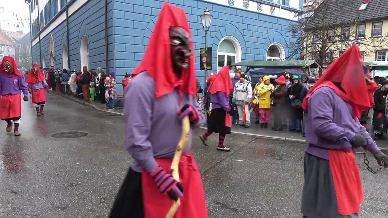Großer Fasnet Mändigumzug - 2026-02-16 - Löffingen, Germany - [Rathausplatz] - Kompletter Umzug