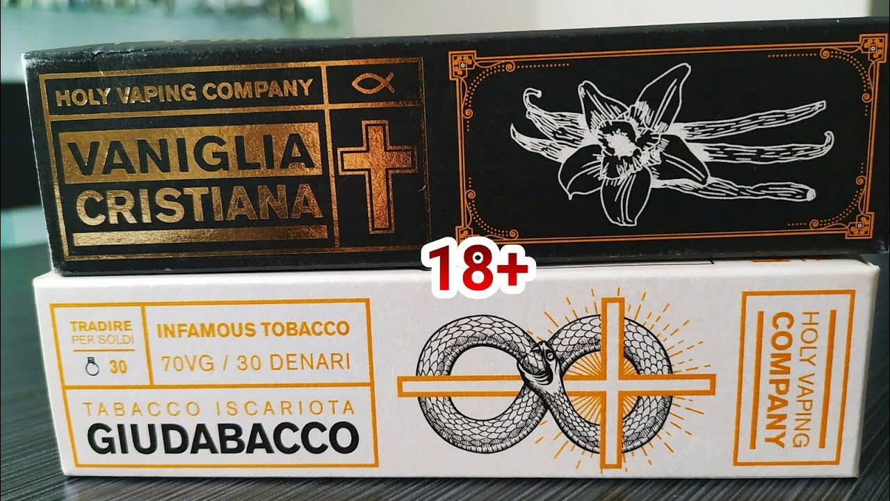 345 Vaniglia Cristiana e Giudabacco by Holy Vaping Company