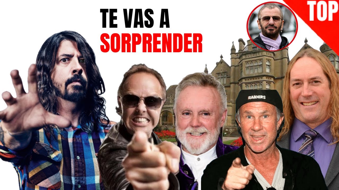 ¡CONOCE A LOS 10 BATERISTAS MÁS RICOS DEL MUNDO! (+ 2 EXTRAS) 🤯