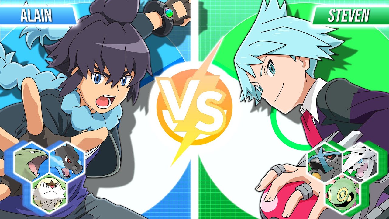Alain vs Steven - Pokemon Battle Exhibition Match