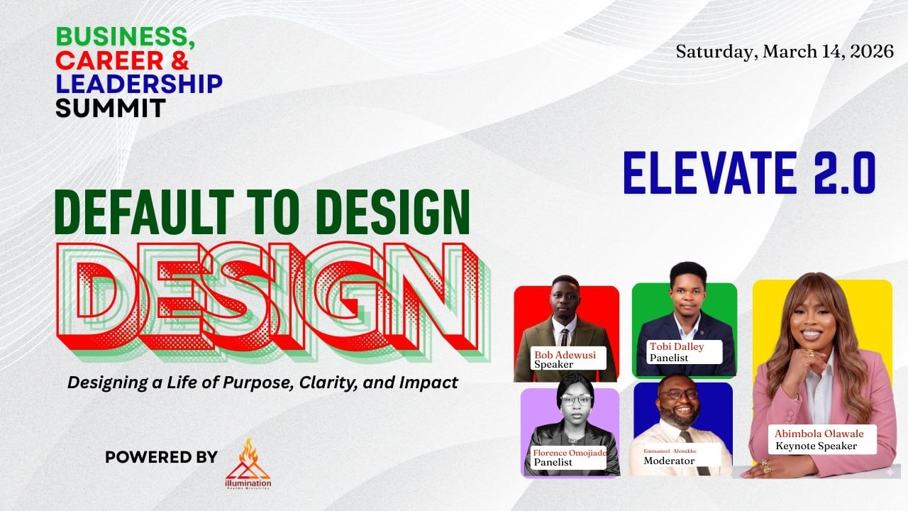 BUSINESS, CAREER AND LEADERSHIP SUMMIT | DEFAULT TO DESIGN | ELEVATE 2.0