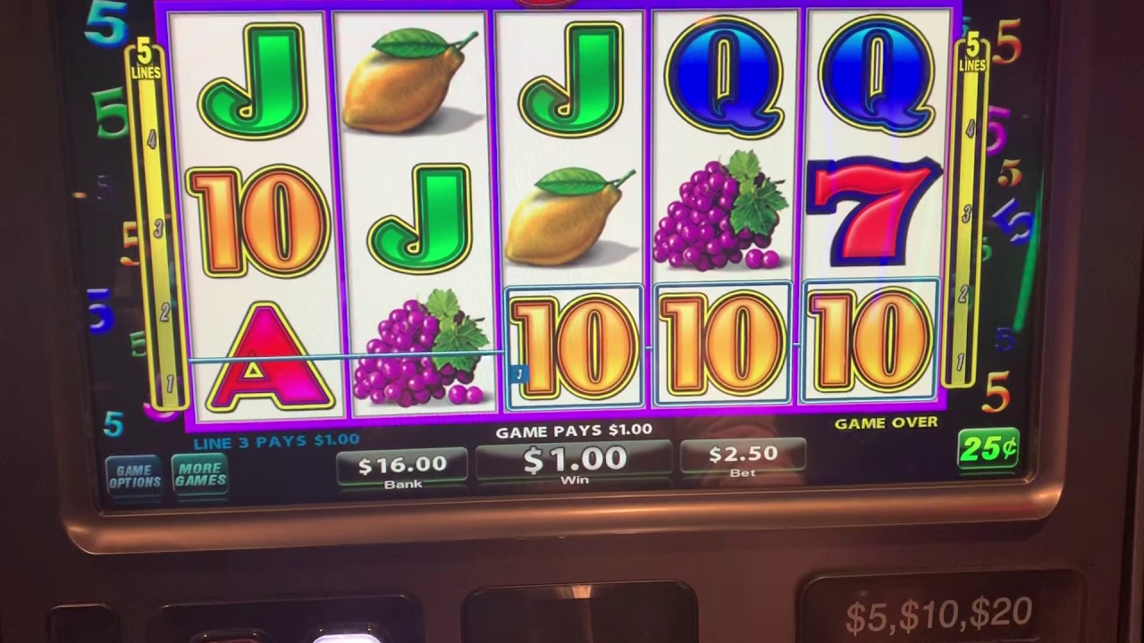 5 Times pay slot
