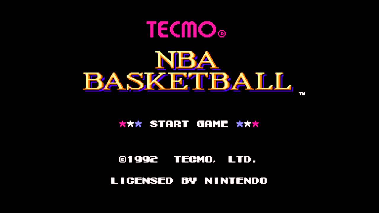 Tecmo NBA Basketball [NES] Music - Menu