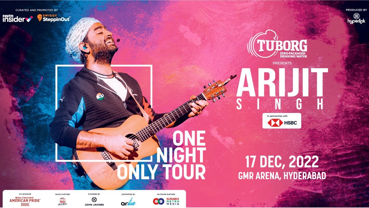 ARJIT SINGH LIVE PERFORMANCE HYDERABAD || FULL VIDEO 1080P #arjitsingh #liveconcert