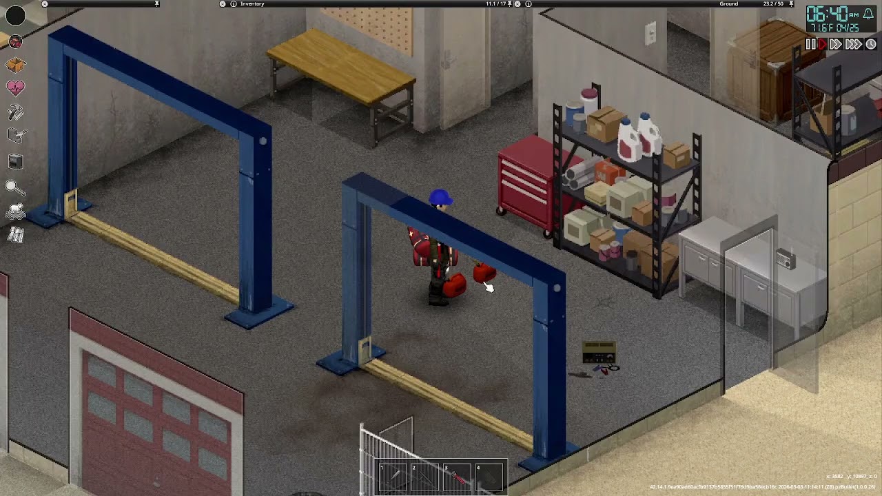Project Zomboid new B42 stream 4 - Dealing with Chopper Dave, the search for weapons continues