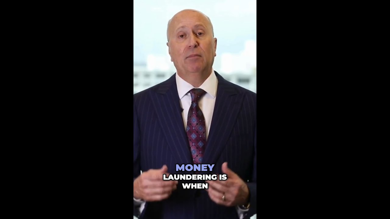 What is the difference between money laundering and embezzlement?