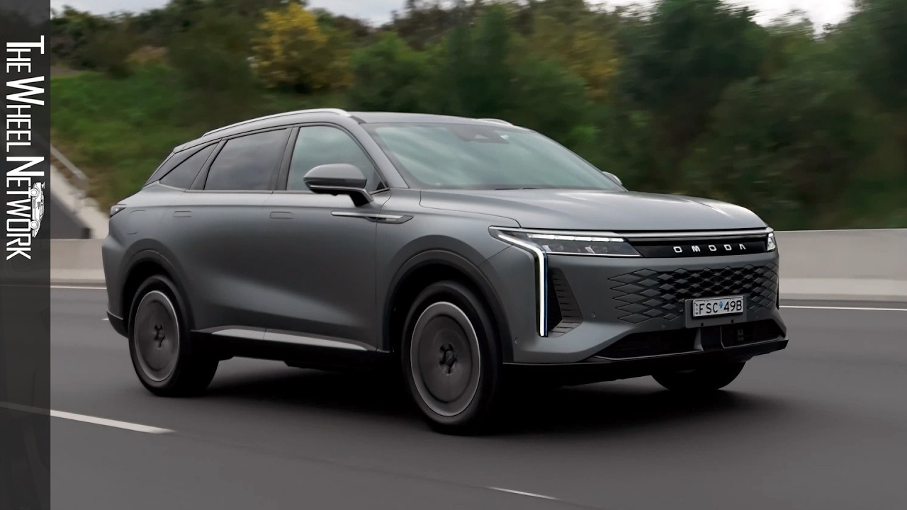 2025 Omoda 9 | Shadow Grey Matte | Driving, Interior, Exterior [4K]