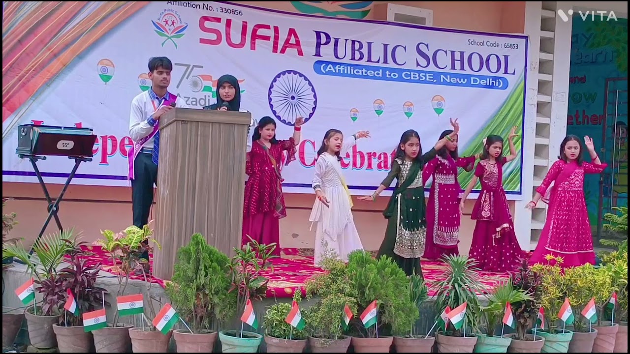 Tere Vaaste | Kids Group Dance | SUFIA Public School | Independence day 2023S