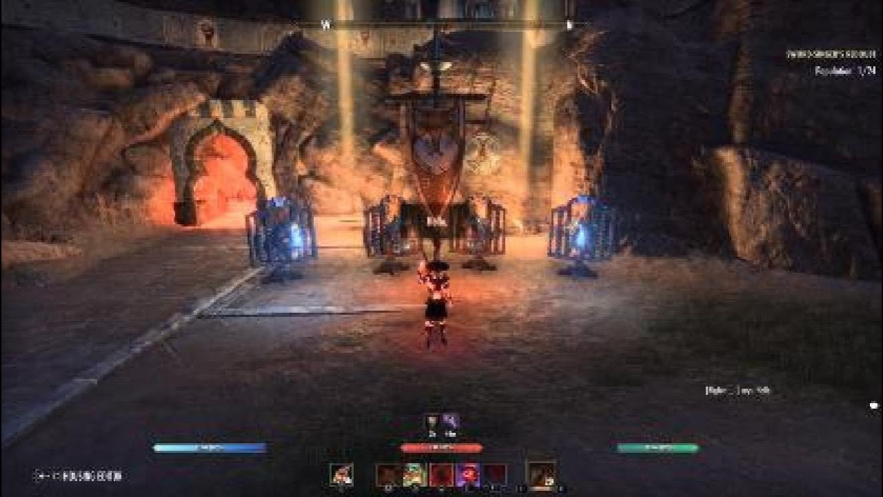 ESO PVP: 1 Bar Nightblade Gank Heavy Attack Bonk Build