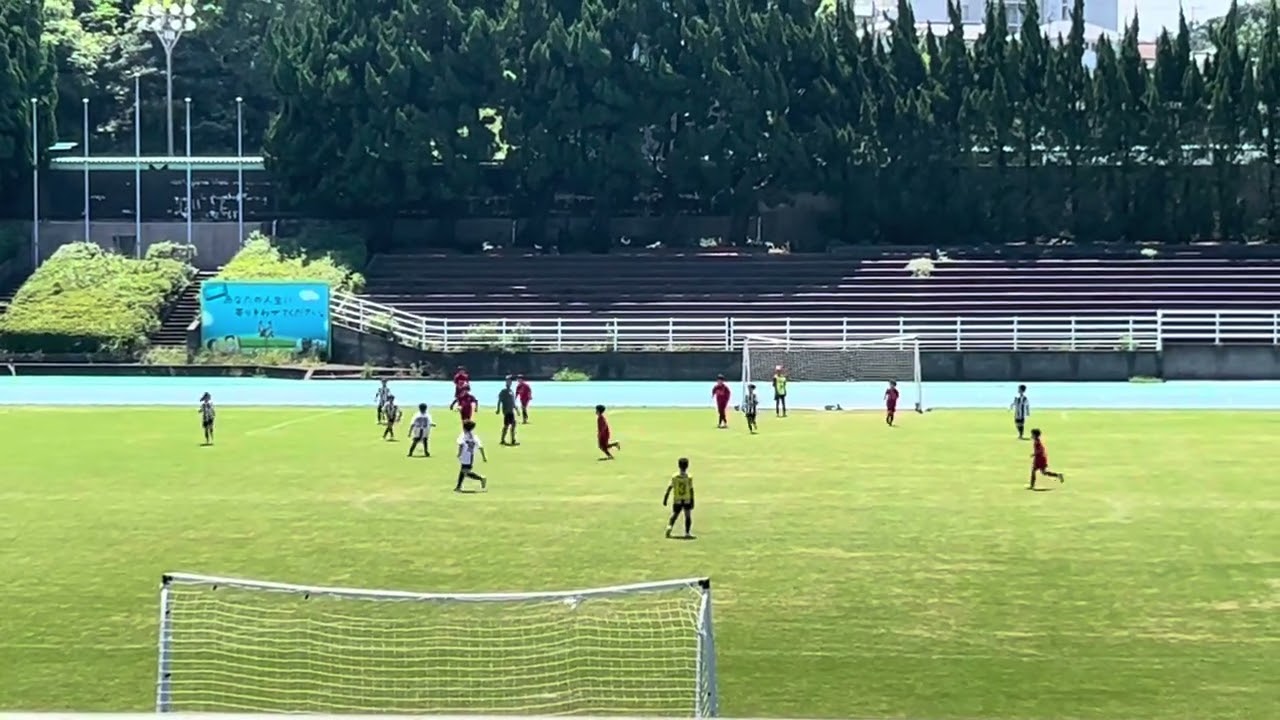 U10 KAIKYO CUP🆚小倉ダック後半2-0（たいが2）