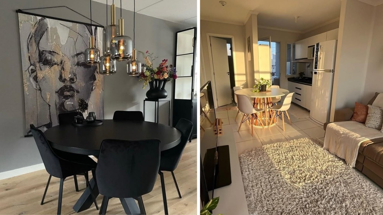 +149 iDEAS para detallar COMEDORES y SALAS INTEGRADAS, luzcan elegantes, acogedores y un toque único