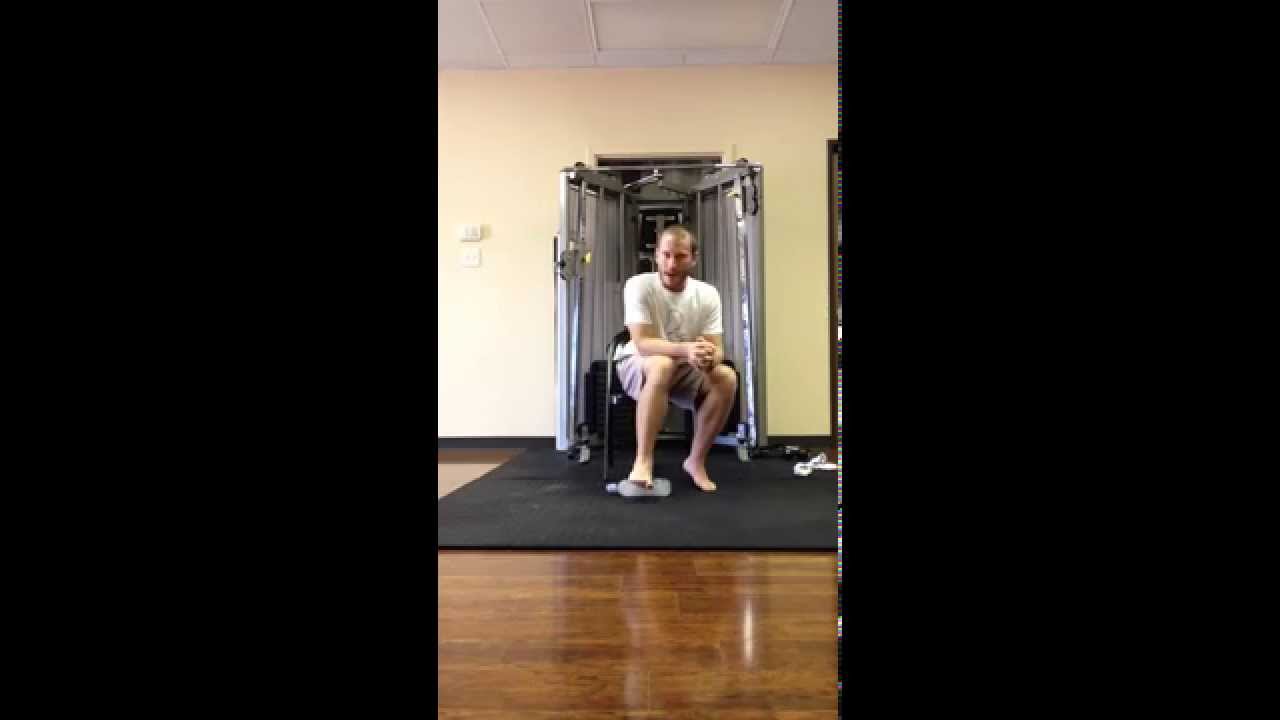 Plantar Fascia Release with Frozen Water Bottle