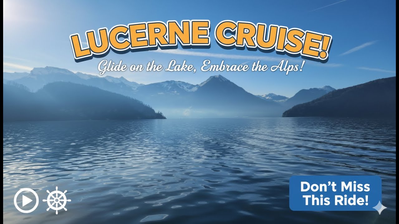 Experience the Magic of a Lake Lucerne Boat Cruise! 🚢🏔️