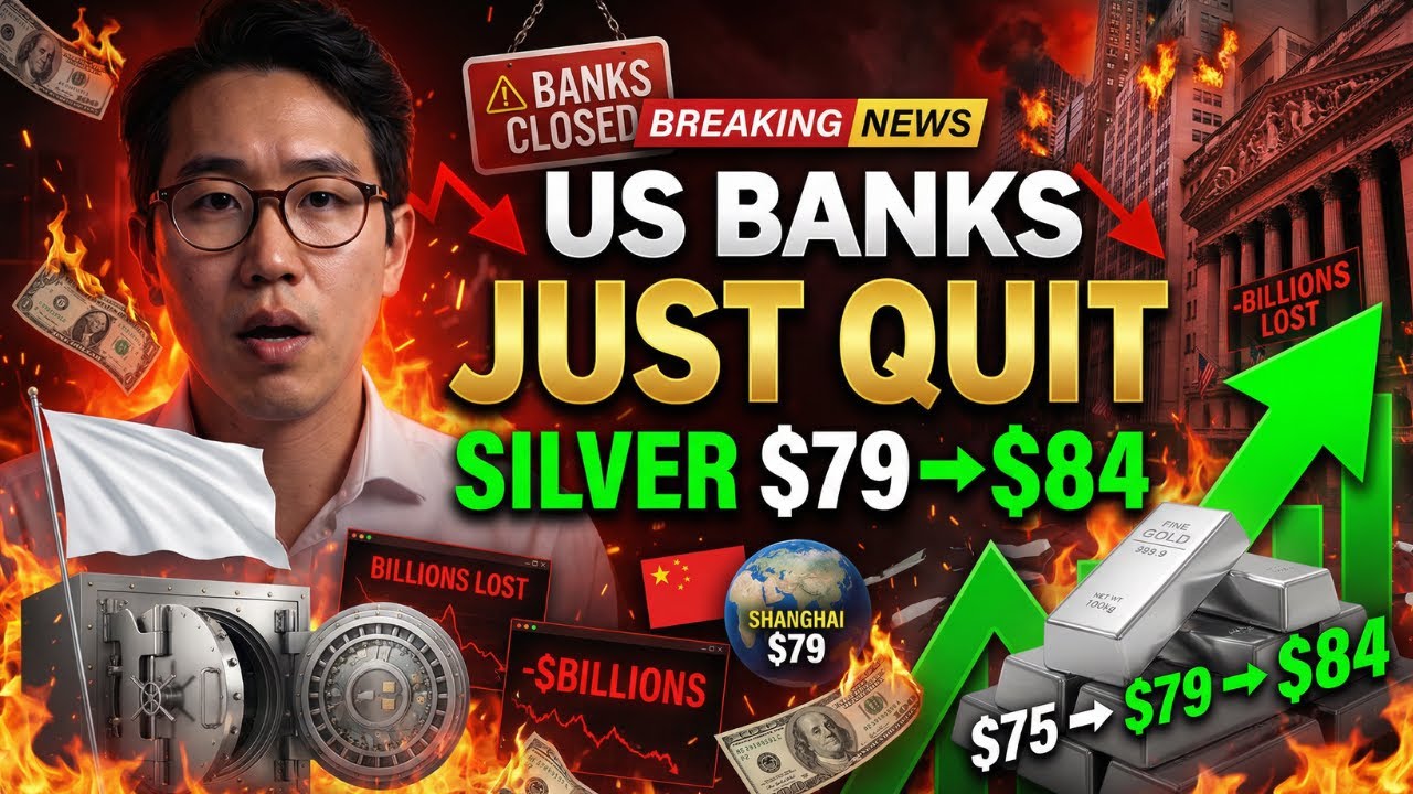 URGENT: While You Slept China's $10 BILLION Silver Attack Hit $79 - US Banks Lost & SURRENDERED