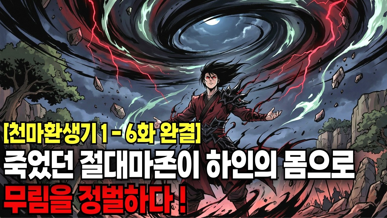 [천마환생기 1화~최종화] 소림사 잡역승으로 환생한 천마, 배신한 정파를 박살내고 무림의 주인이 되는 과정 (몰아보기)ㅣ무협ㅣ무협툰ㅣ무협오디오북ㅣ수면유도