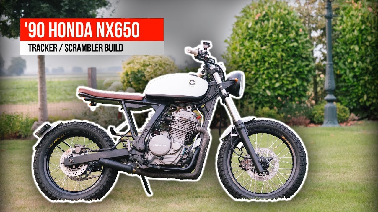 '90 Honda NX650 Dominator - Tracker/Scrambler - Motorcycle modification