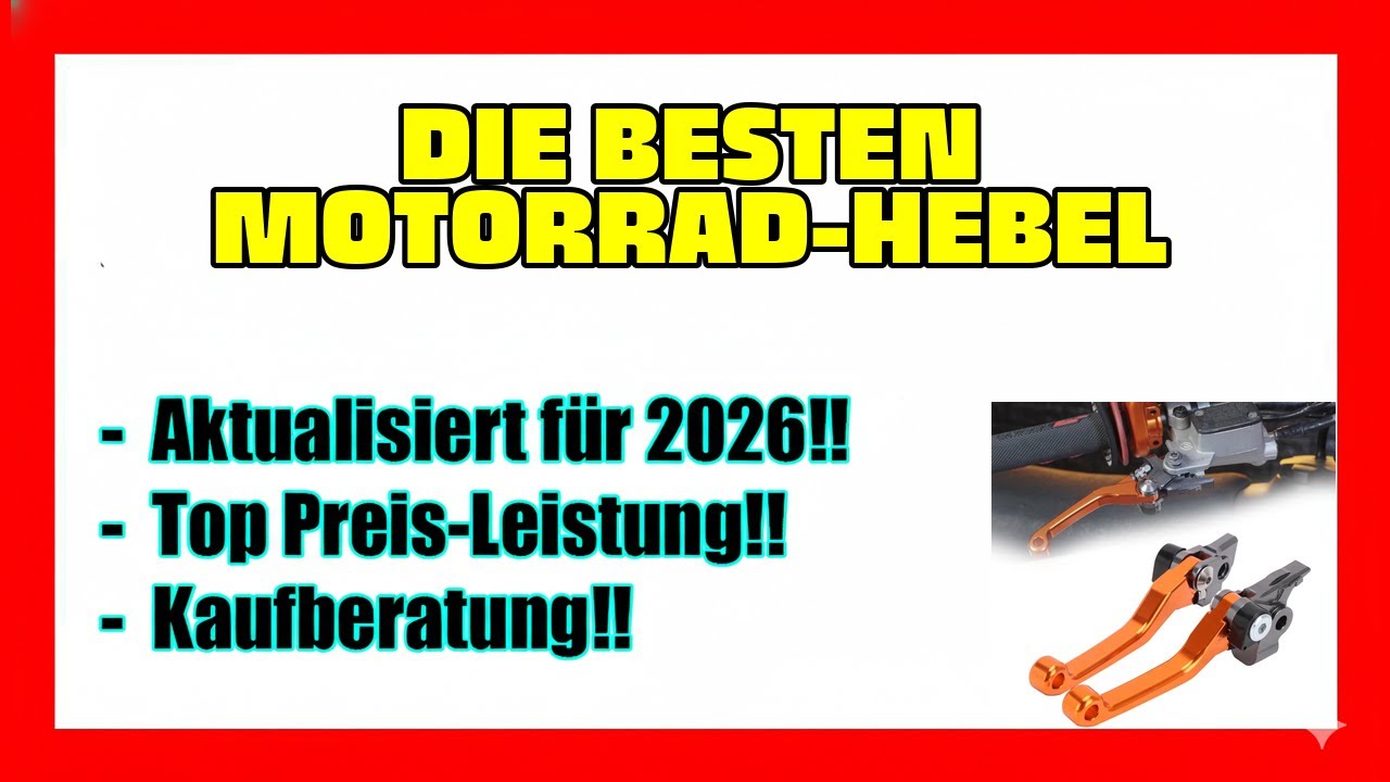 🔥TOP 4 Beste Motorrad-Hebel 2026🔥 Beste Motorrad-Hebel auf Amazon 🔥