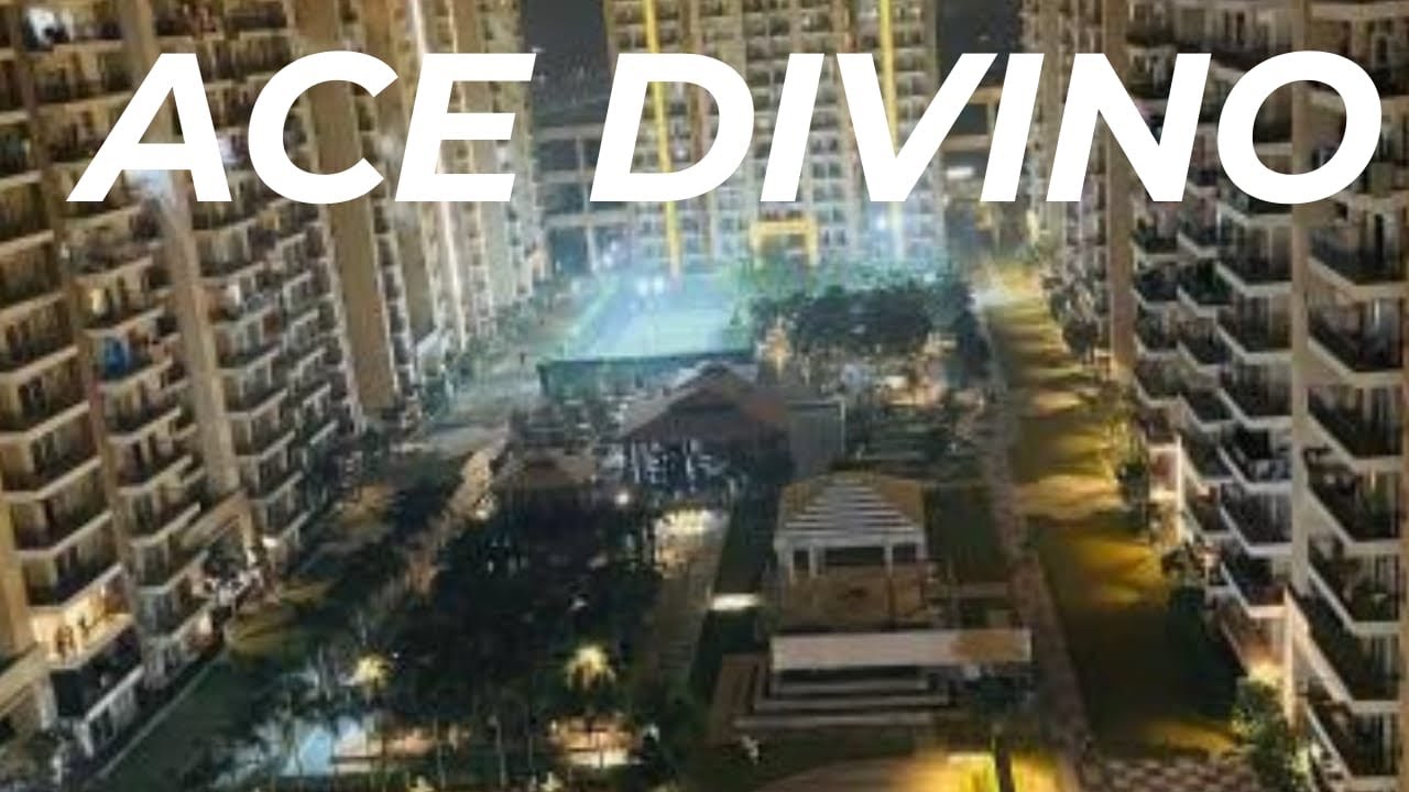  ACE Divino Society Tour 🏢|| Park facing view, Temple & Kids’ Play Area | Greater Noida Lifestyle ❤️