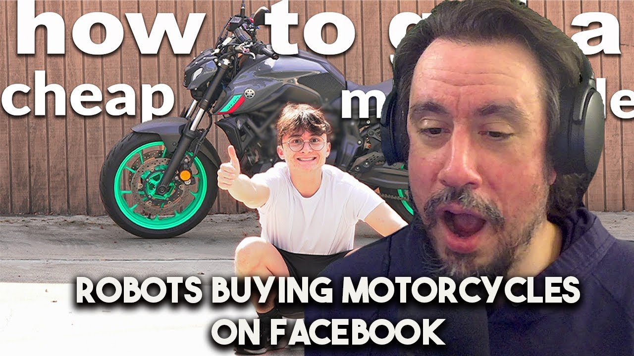 Vet Reacts!  *Robots Buying Motorcycles On Facebook* A Bot that Scams People
