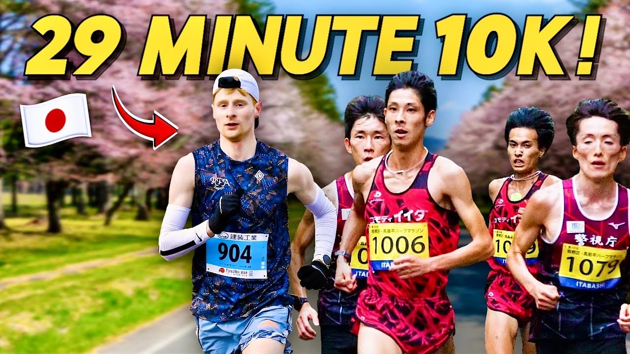 I Challenged Tokyo's FASTEST Runners to a 10k Race!