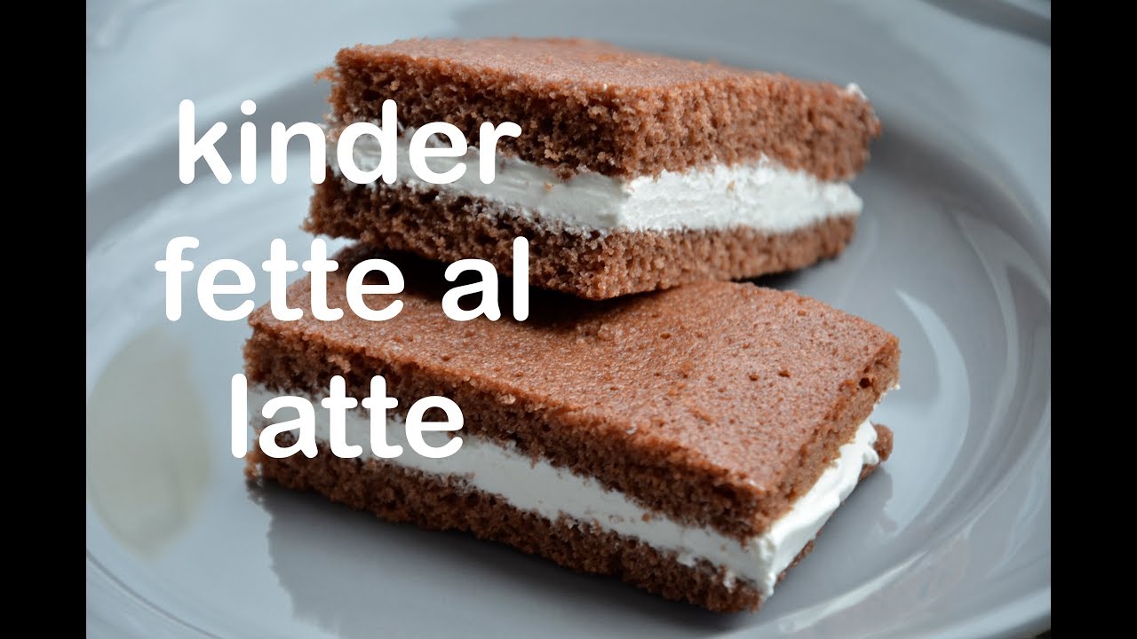 Kinder fetta al latte - con il Moulinex Cuisine Companion