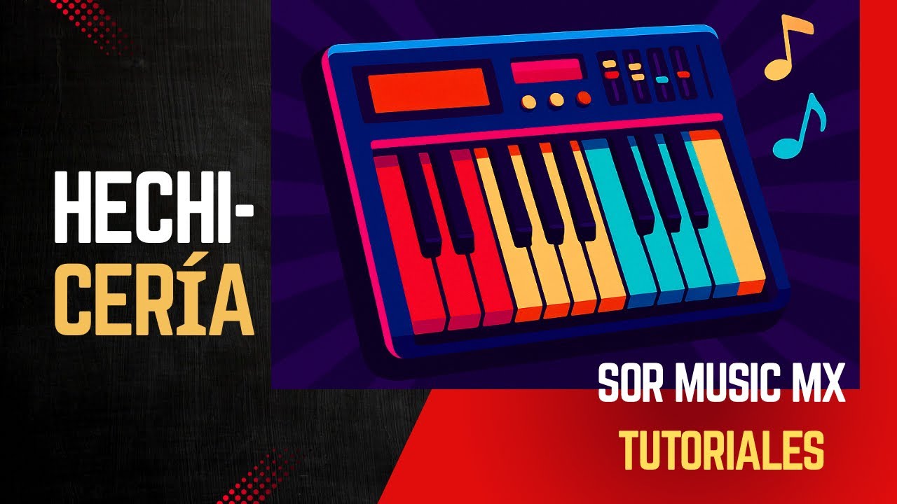 Tutorial en teclado de ''Hechiceria'' (Sonora Dinamita)