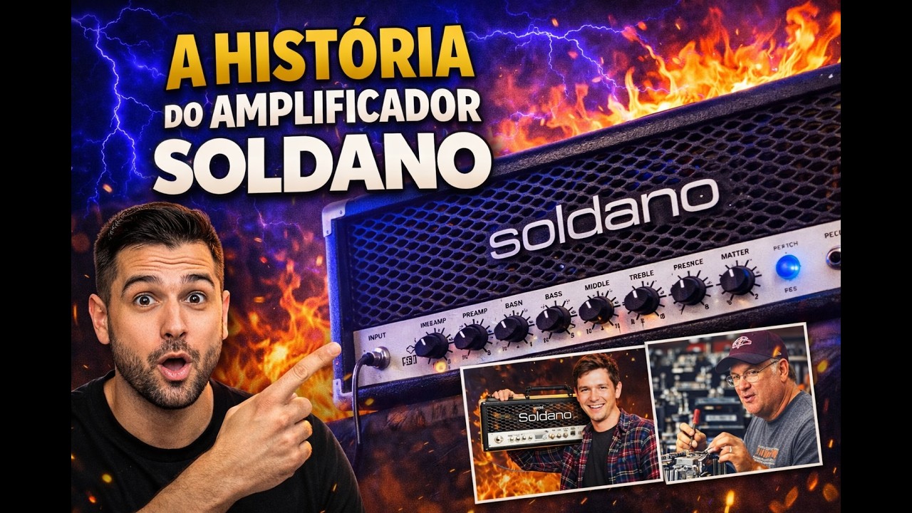 A História dos Amplificadores Soldano: Do Garage ao SLO-100 Lendário