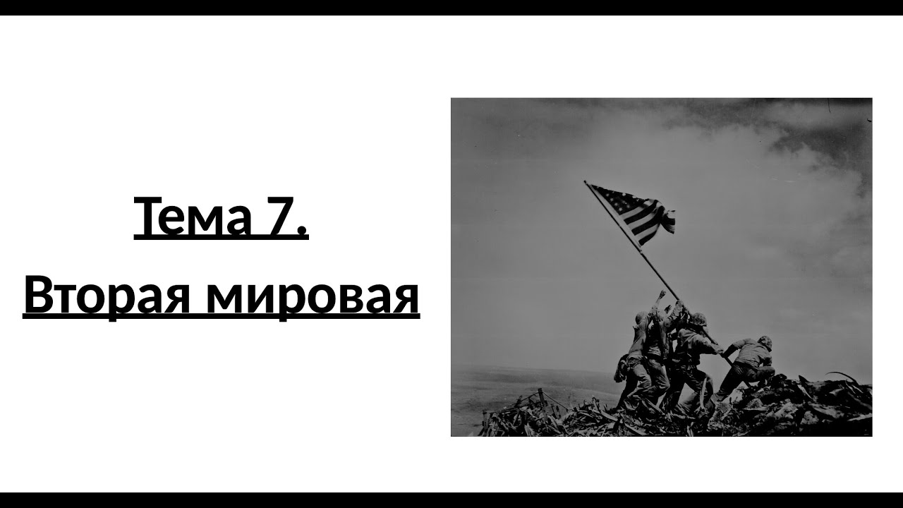 ВТОРАЯ МИРОВАЯ ВОЙНА // ЭТО ДОЛЖЕН ЗНАТЬ КАЖДЫЙ