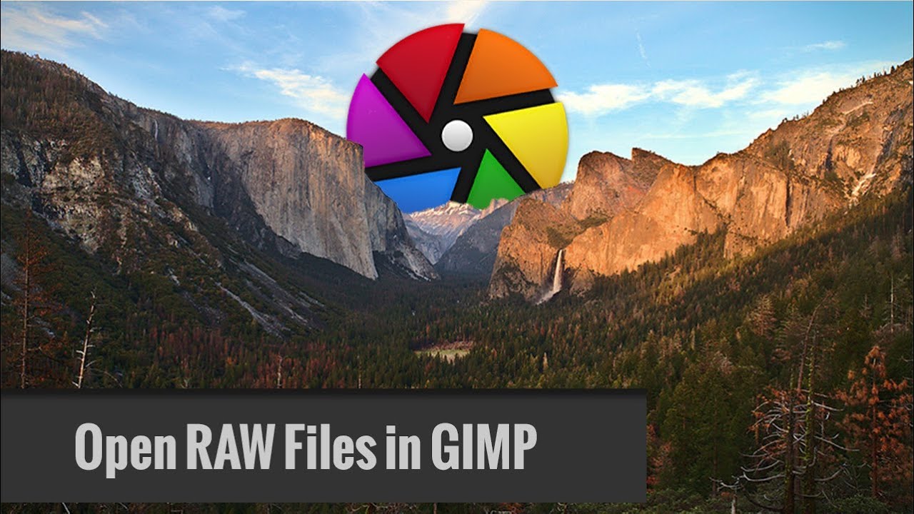 Как открыть RAW-файлы в GIMP с помощью darktable!