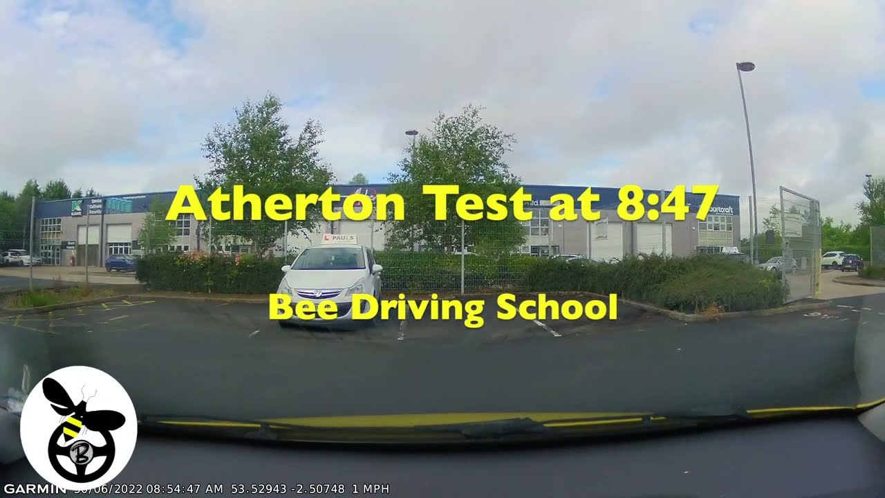Atherton test route at 8:47