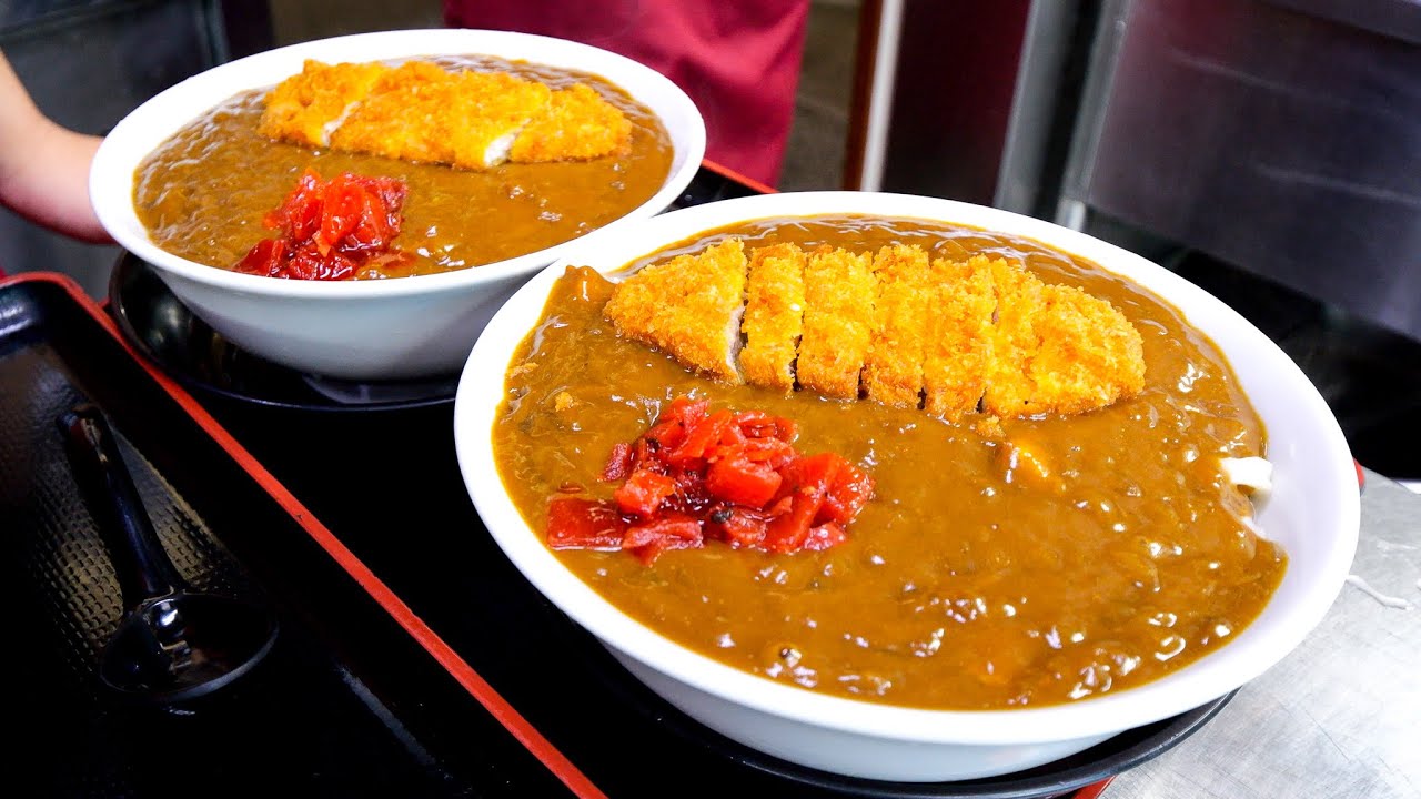 【富山】注文が殺到する爆量カツカレーうどん！工場現場で働く男たちを支えるガツ盛り行列うどん屋めし丨INCREDIBLE NOODLES, Japanese Curry Udon Noodles