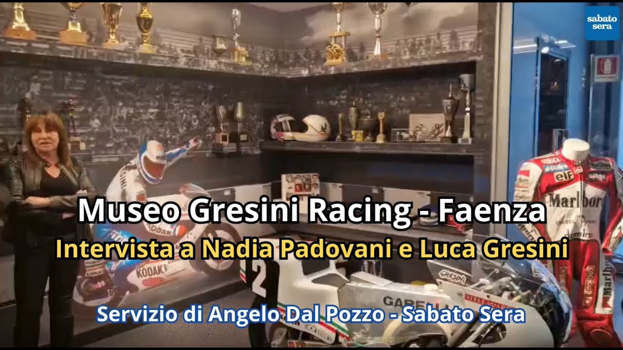 Intervista a Nadia Padovani e Luca Gresini nel museo Gresini Racing a Faenza
