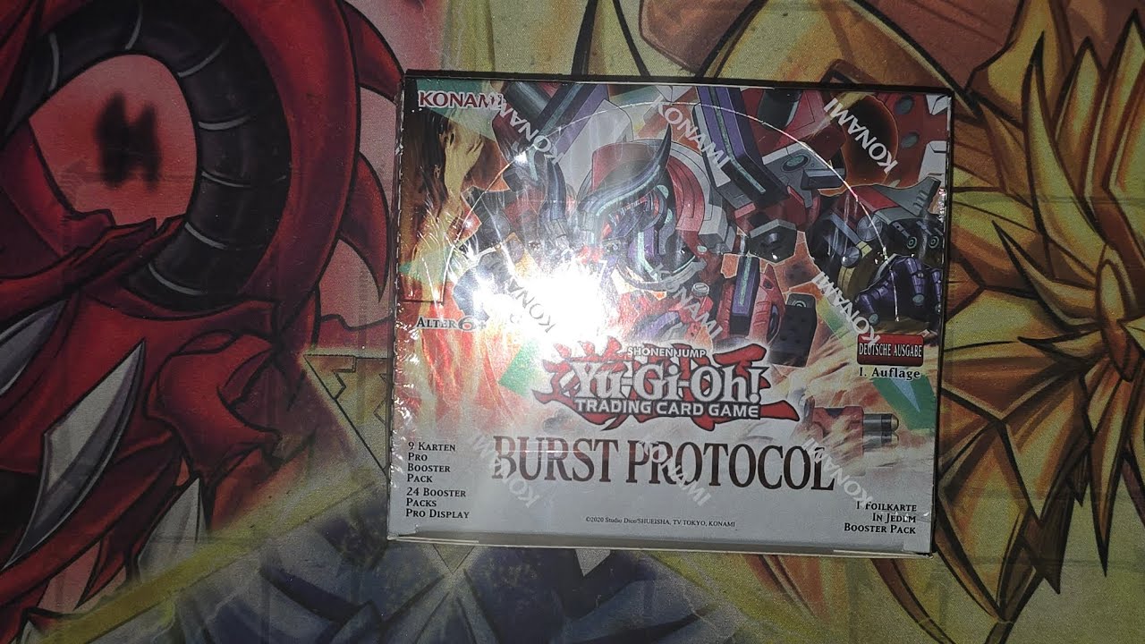 Burst of Protocol display opening: Starlight Rare gezogen 