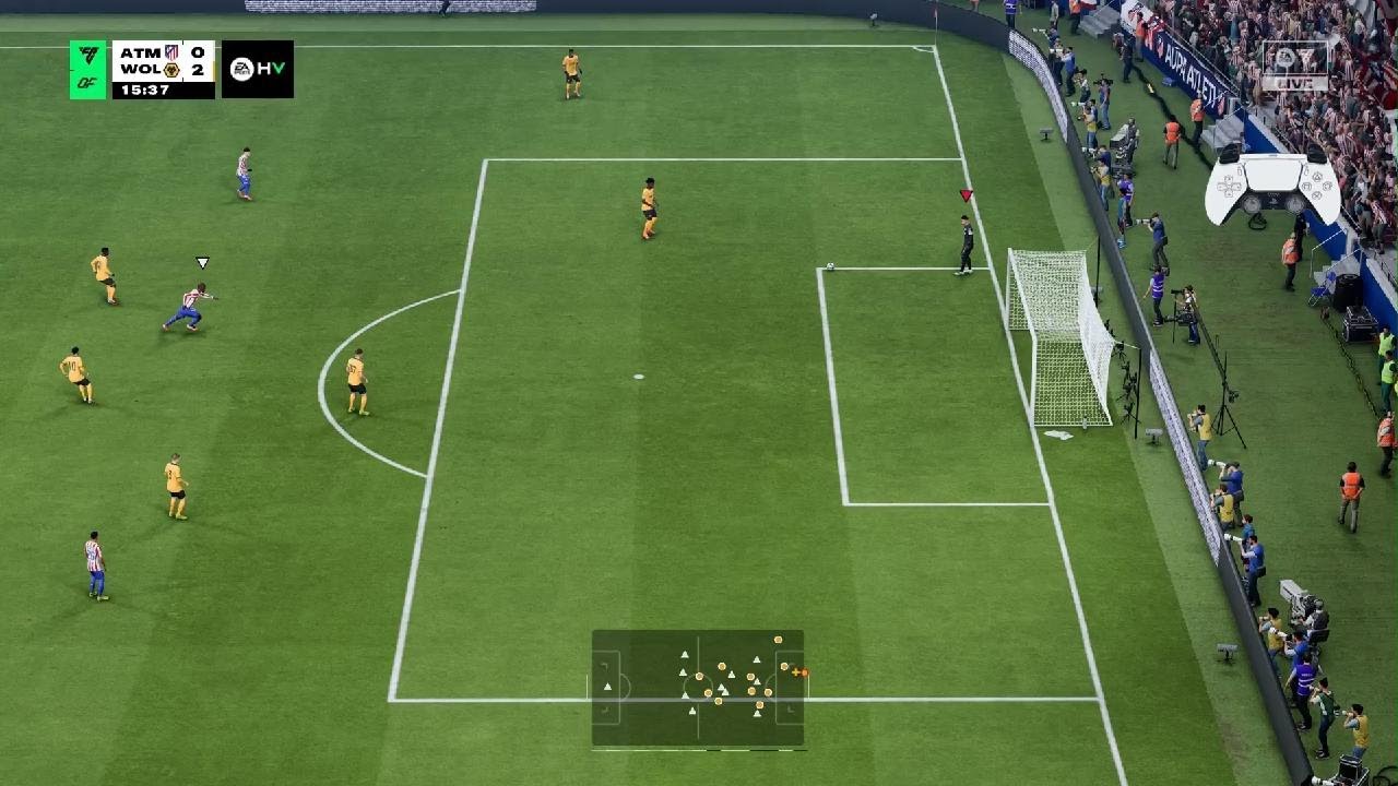 KOM - 7' Conference League - AtleticoMadrid Wolves 1-4