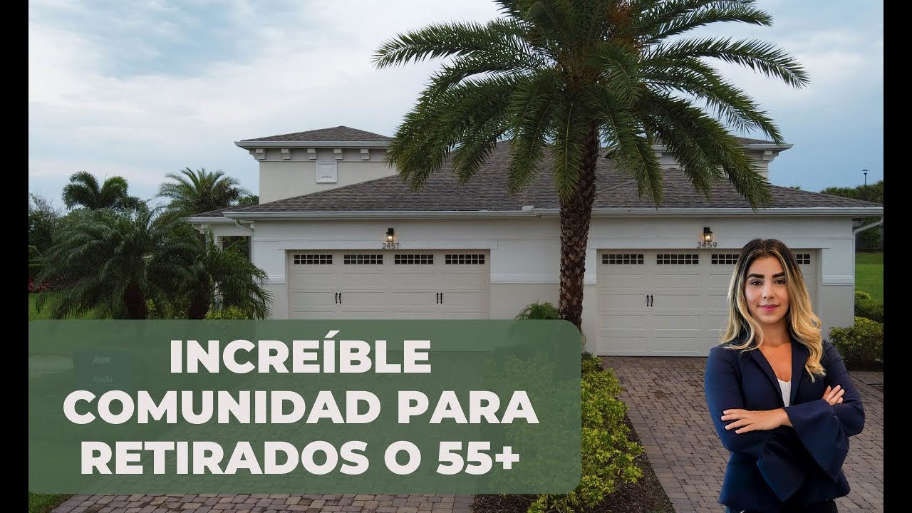 Maravillosa Comunidad para RETIRADOS o personas MAYORES de 55 años en Saint Cloud, FL