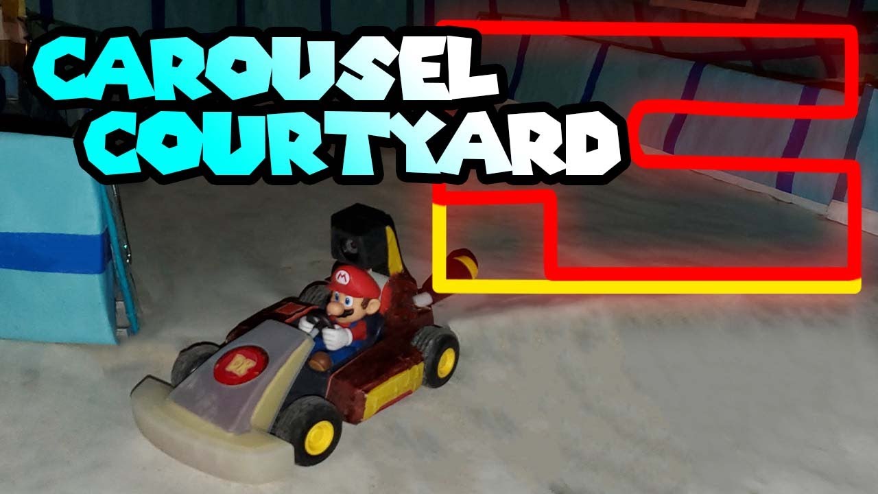 Carousel Courtyard - Mario Kart Live: Home Circuit | Track Showcase