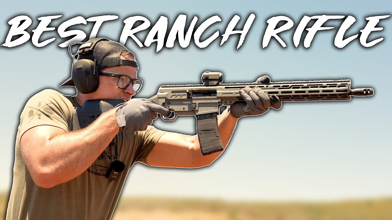 КАЛИФОРНИЯ НЕ МОЖЕТ ЭТО ЗАПРЕТИТЬ — винтовка CMMG BR4 Ranch
