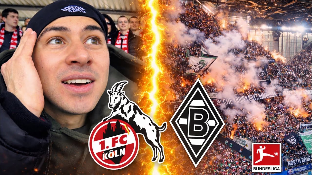 EINES der GEILSTEN SPIELE der SAISON🥵 | Rheinderby🔥🧨 | 1.FC K&ouml;ln vs Borussia M&ouml;nchengladbach | Vlog