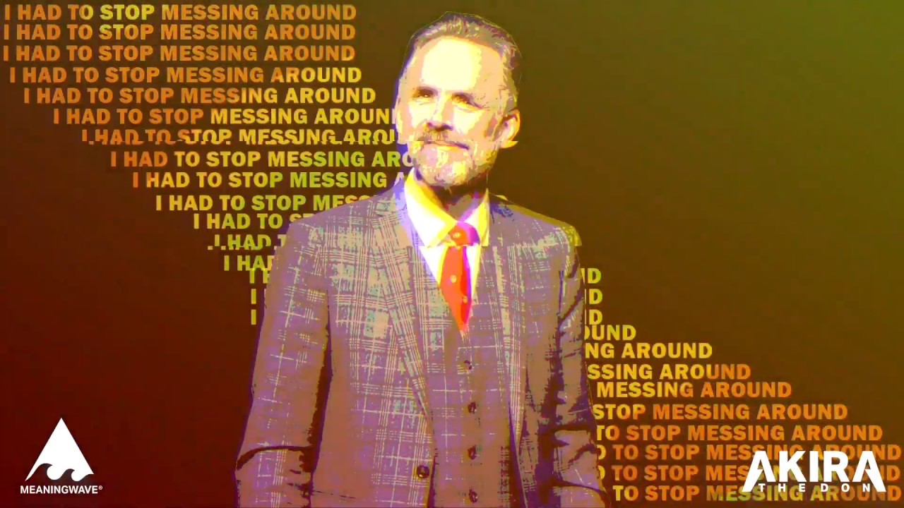 Jordan Peterson - Wild Man | J B P W A V E | VISUAL | MEANINGWAVE | Akira The Don