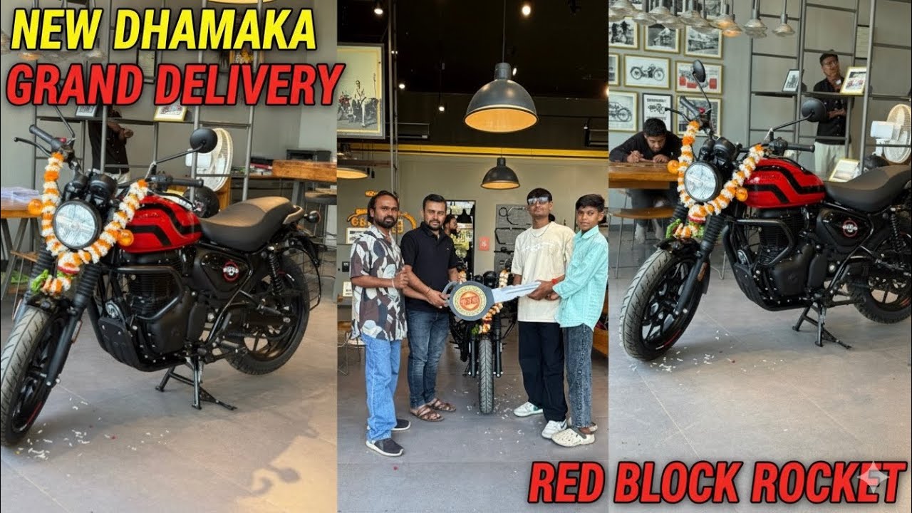 Brand new bike Hunter 350 ki Delivery le li 