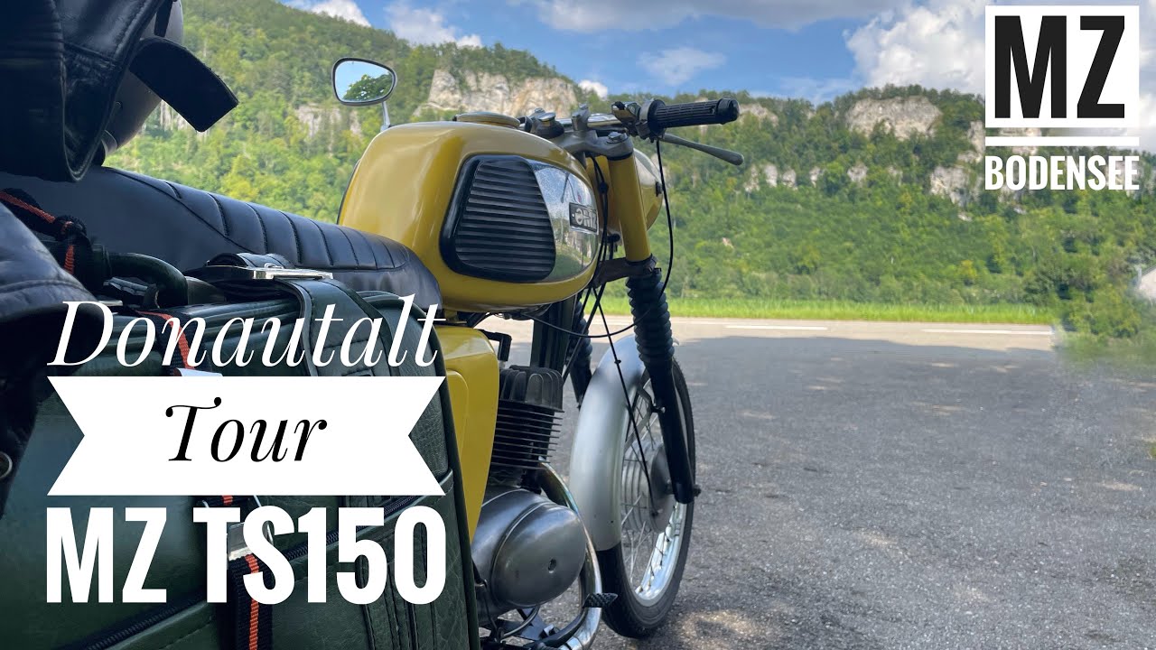 Donautal-Tour: Beuron👉Thiergarten - MZ TS 150