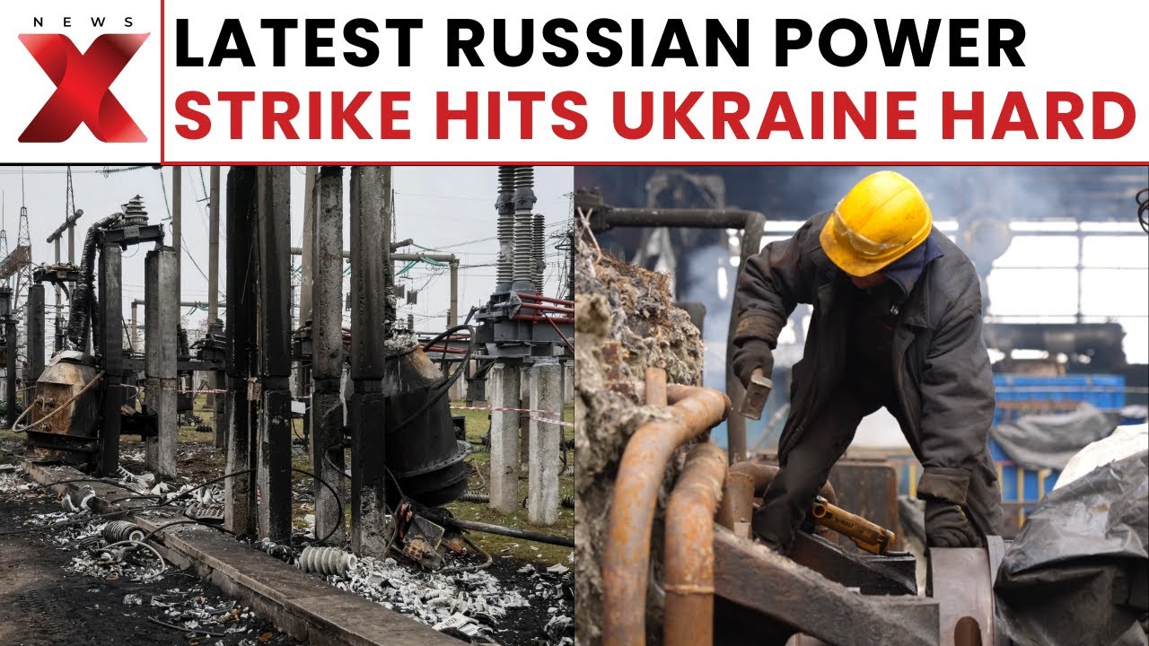 Ukrainian Energy Workers Say Latest Russian Power Grid Strike Was Strongest Yet