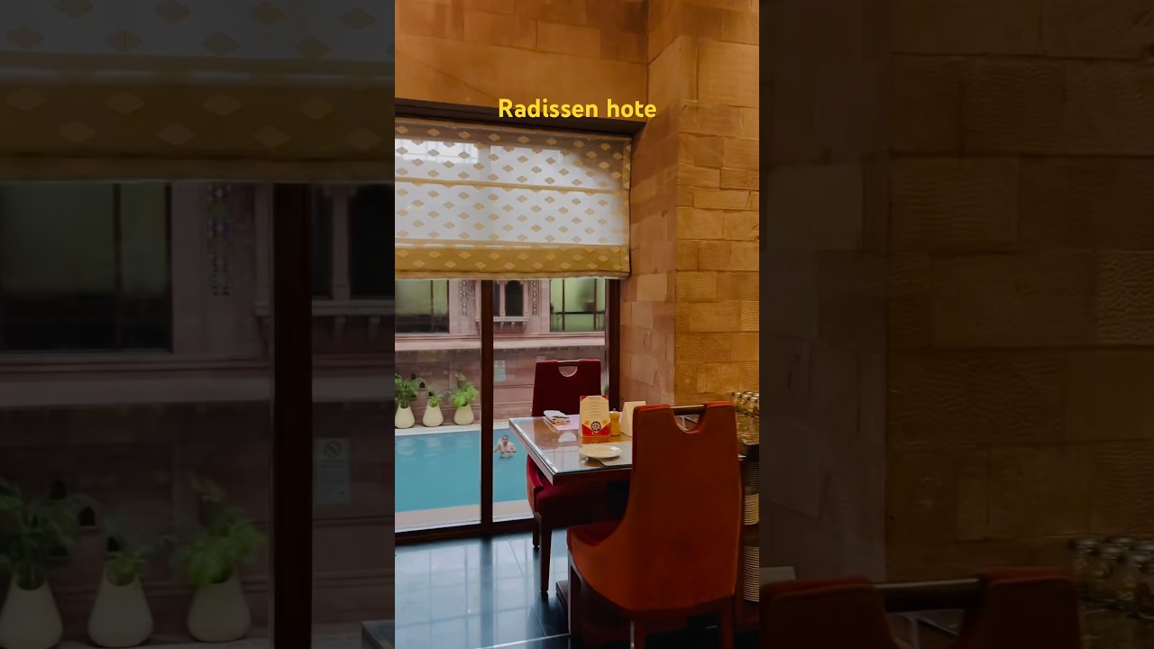 Radisson Hotel in #jodhpur | #radisson #hotel #5star #pizza #mocktail #jodhpur #explore #youtbeshort