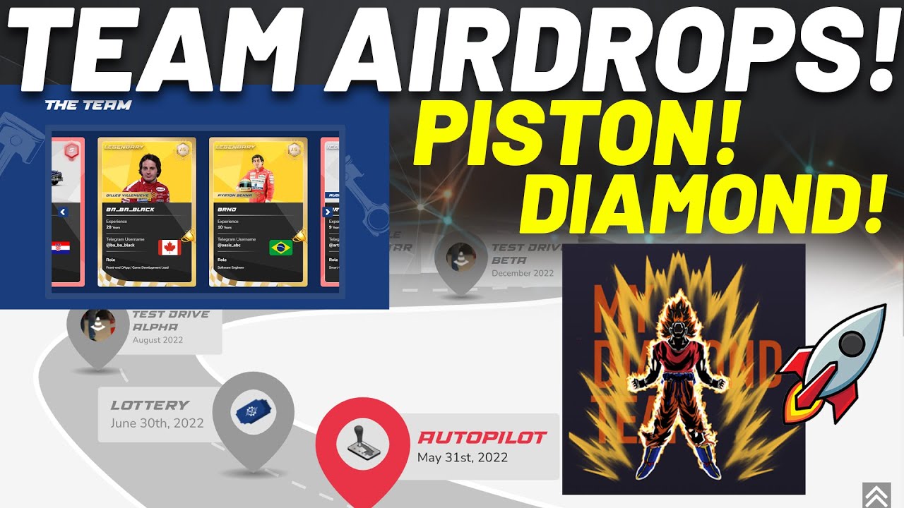 PISTON TOKEN & MY DIAMOND TEAM *AIRDROP*